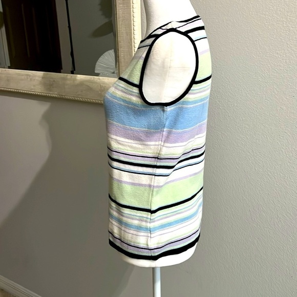 Carolyn Taylor for by Design: Excellent condition Women Stretch Cotton Top, Sz S - Picture 3 of 9